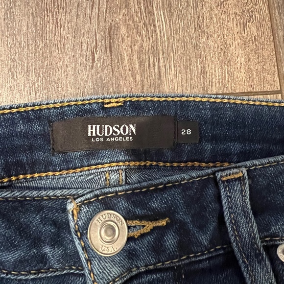 Hudson Jeans Holly High-Rise Flared Jeans Size 28 Northern Lights - Picture 4 of 8